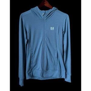 Himali S Momentum Hoodie Polartec Full Zip FLATIRON PARK blue Outdoor Gorpcore